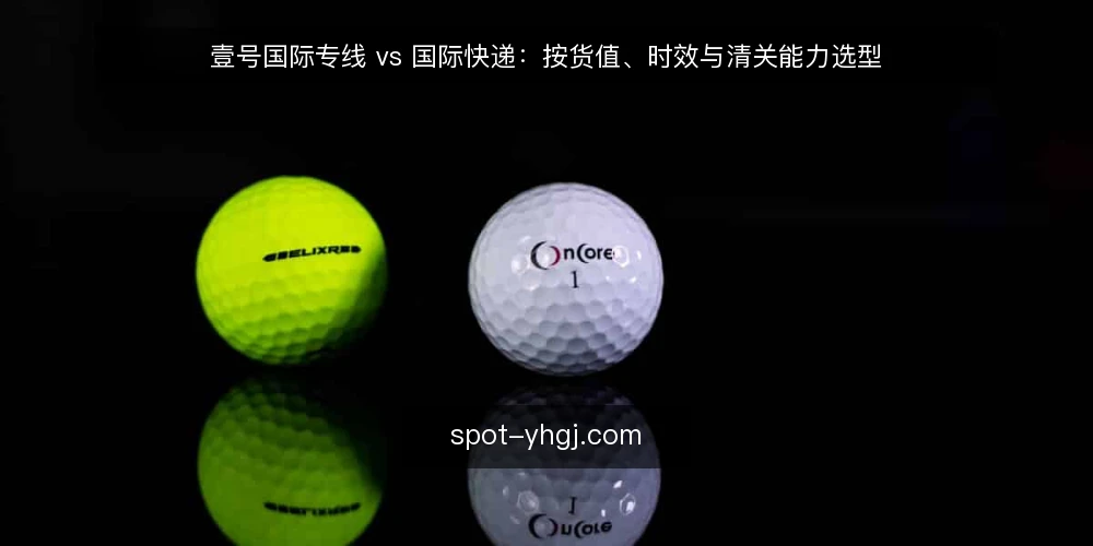 壹号国际专线 vs 国际快递:按货值、时效与清关能力选型 — 为什么现在要重审你的国际物流专线选择 配图